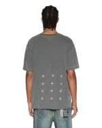 Charcoal Ksubi World Order Biggie SS T-Shirt Back