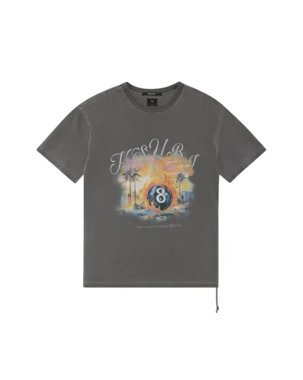Charcoal Ksubi World Order Biggie SS T-Shirt