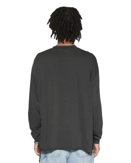 Old Black Ksubi Electric Ekcess LS T-Shirt Back